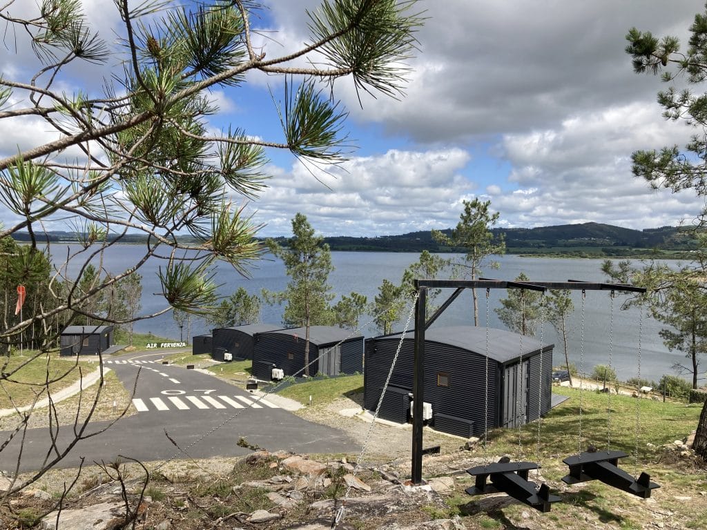 Complejo turístico de Cabañas en el Embalse da Fervenza - Dumbría