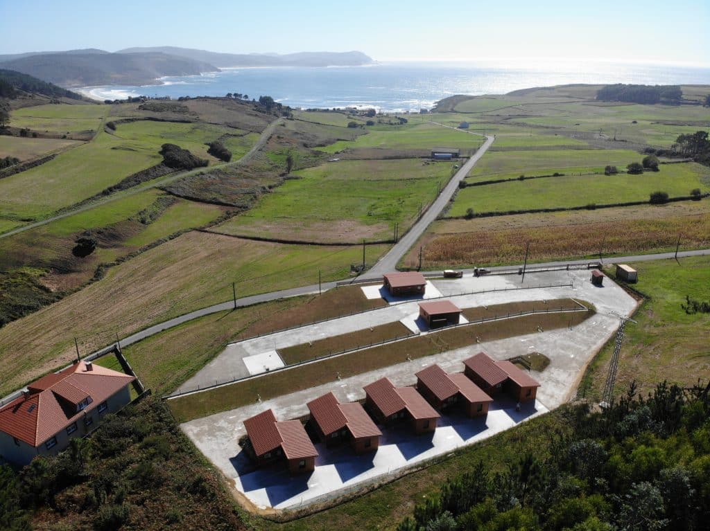 Complejo turístico de cabañas en Nemiña - Muxia