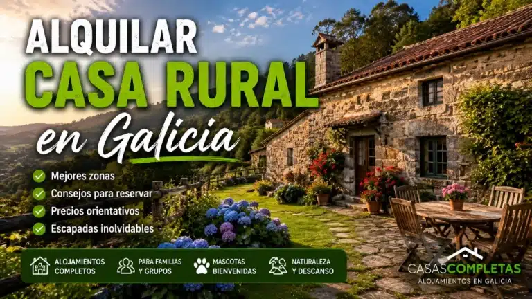 Alquilar casa rural en Galicia